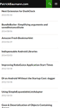 Mobile Screenshot of blog.patrickbaumann.com